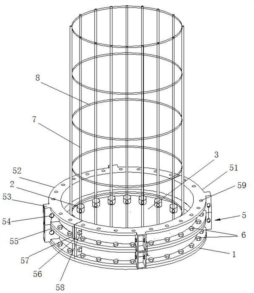 Combined swivel support for bridge construction