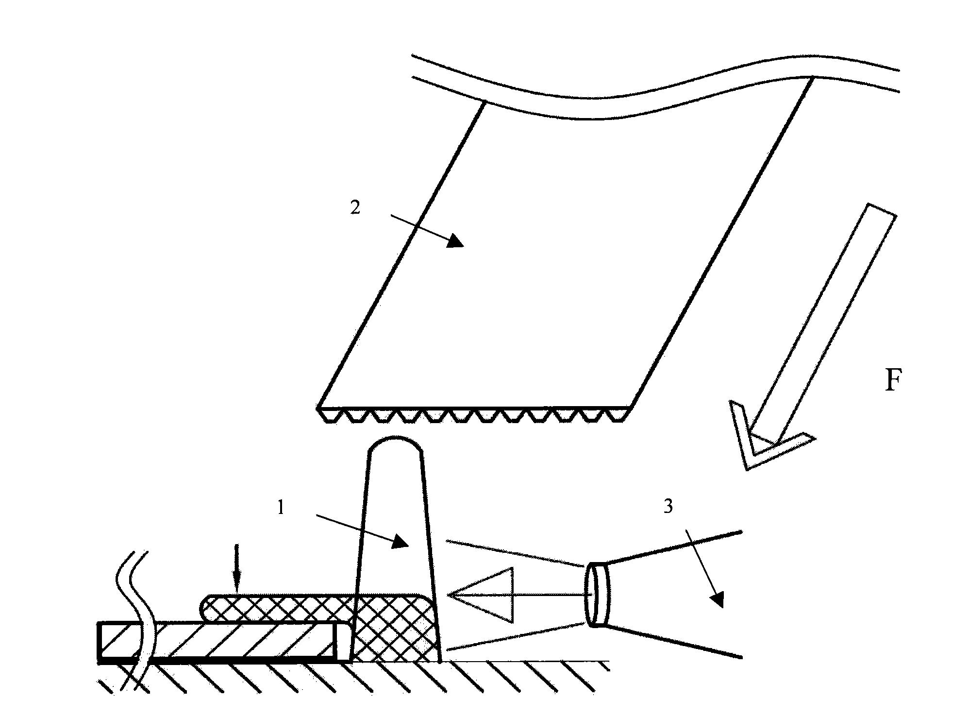 Hot air bending rivet welding machine and welding method used in automotive exterior trimming plastic parts