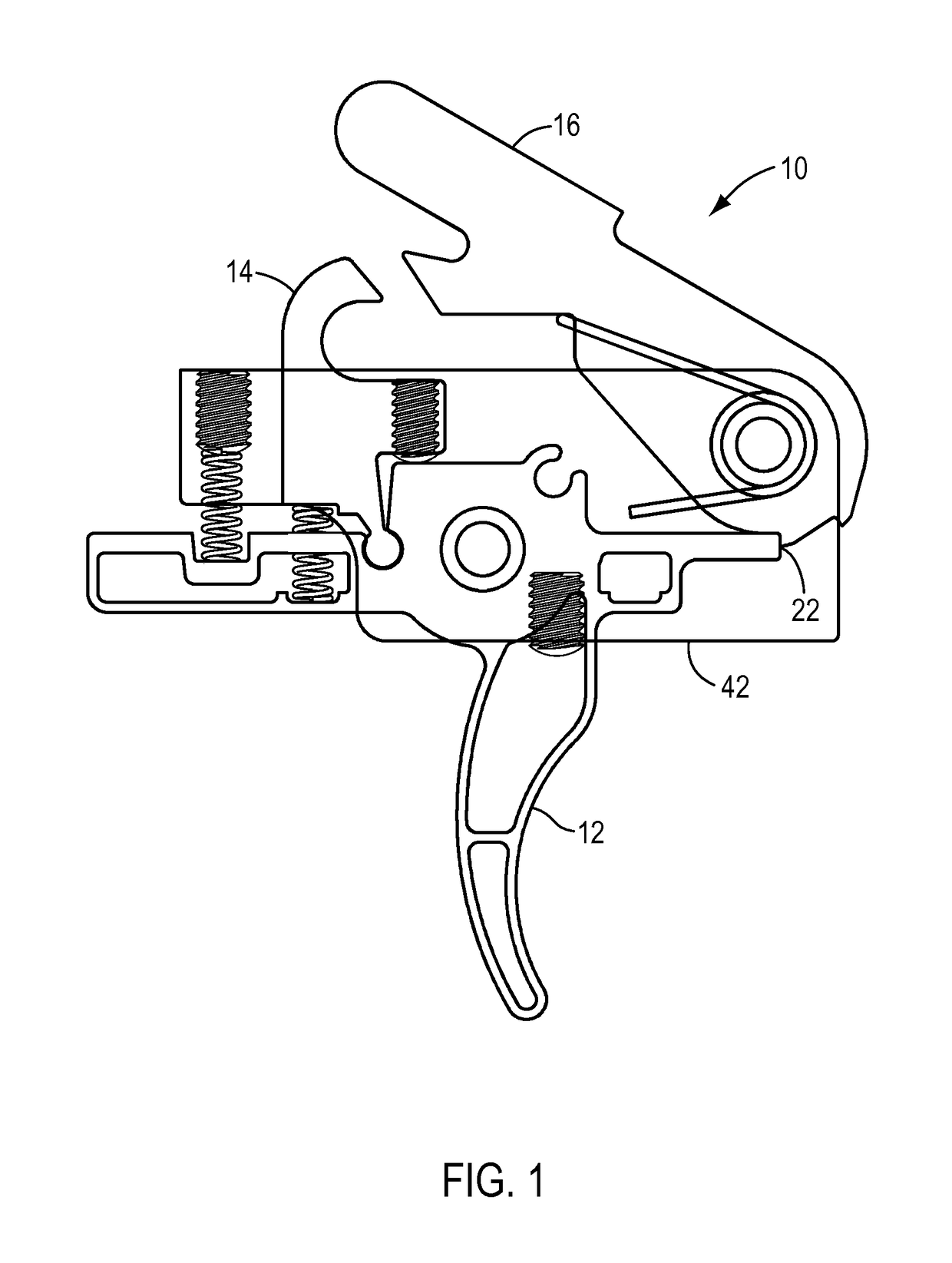 Drop in trigger assembly