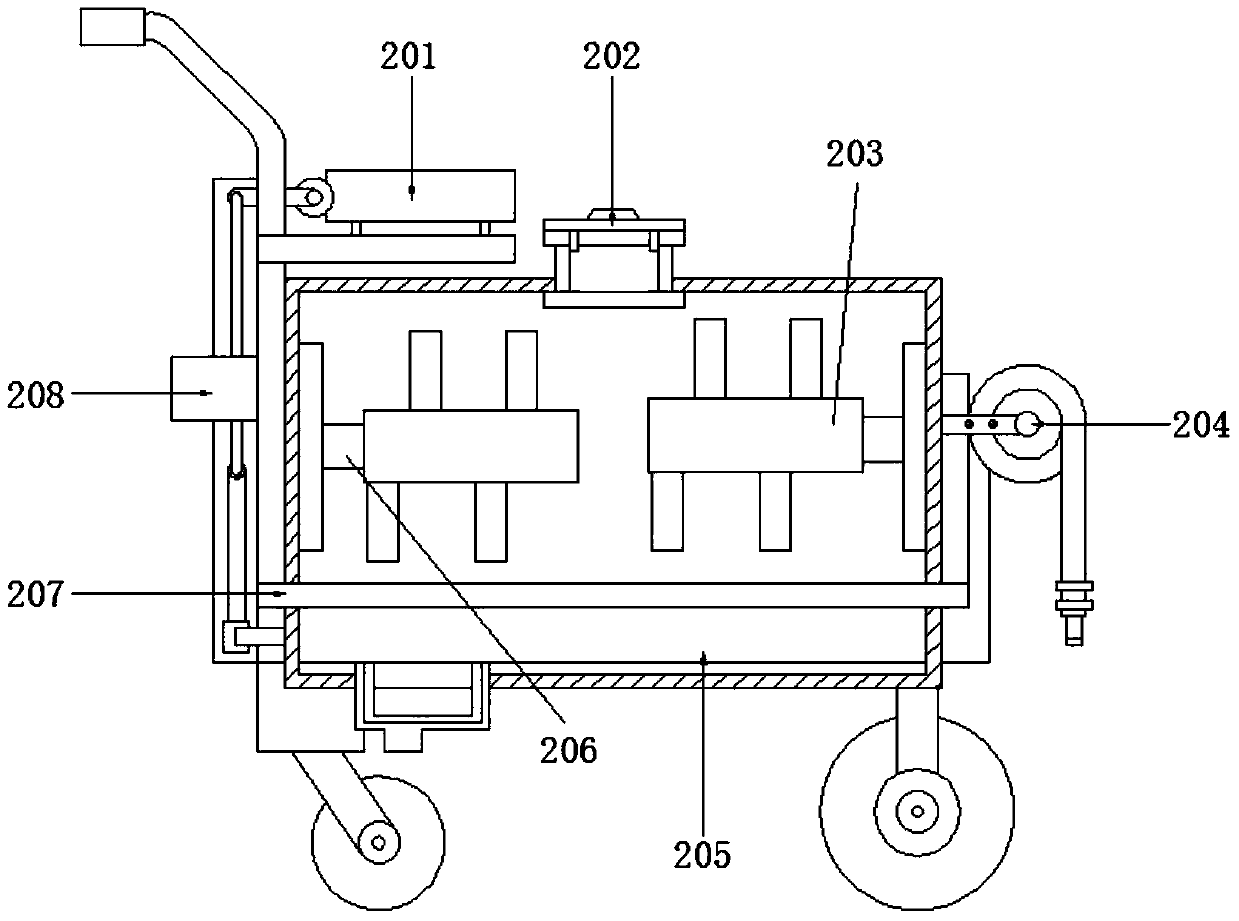 Portable fire extinguishing device