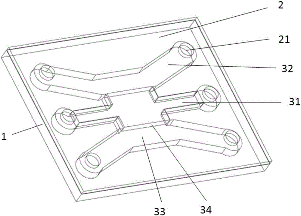 Tissue critical plane model constructing method and three-dimensional culture cell micro-fluidic chip