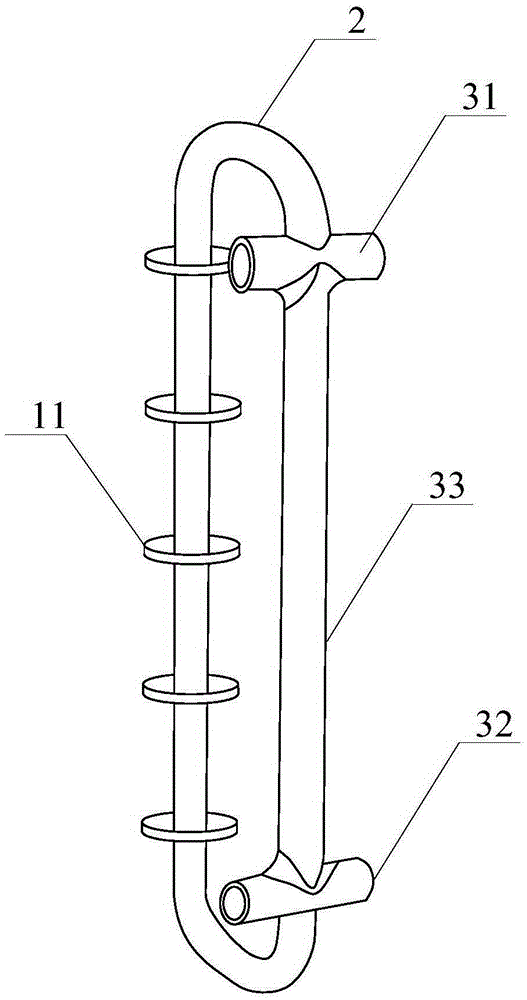 Energy-saving control system based on voltage stabilization and voltage transformation and used for blast furnace superconductive cooling waste heat power generation