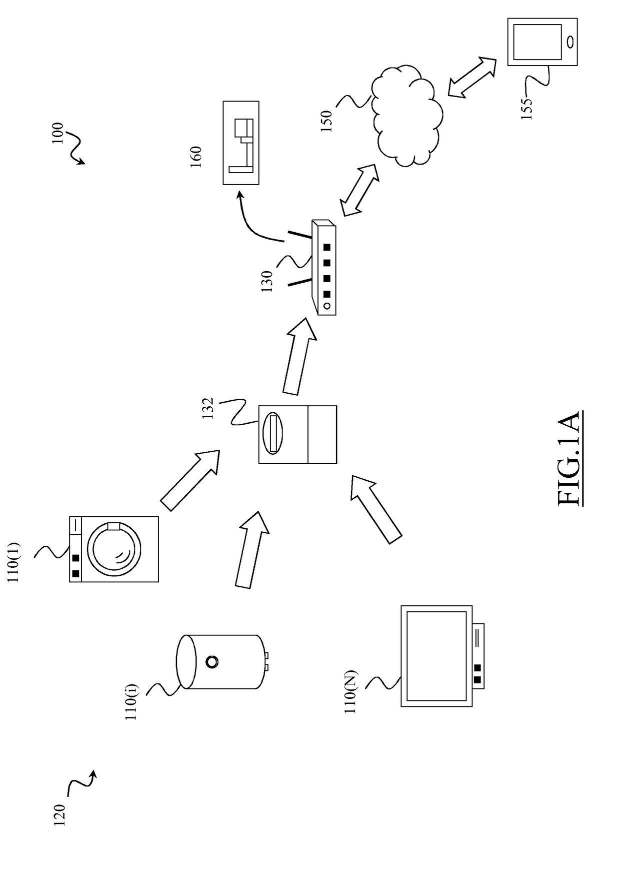 Automatic system for monitoring electric power consumption