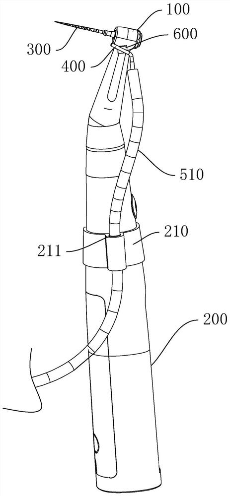 Root canal treatment equipment with flushing function