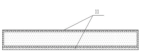 Multi-chip reversely-arranged etched-encapsulated base island-buried encapsulating structure and manufacturing method thereof