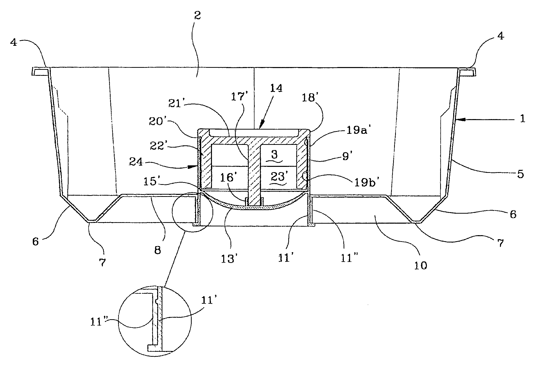 Disposable packaging for a ready-made food product