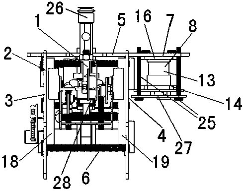 A mechanical arm structure