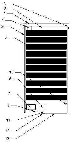 Warehouse applicable to fertilizer storage