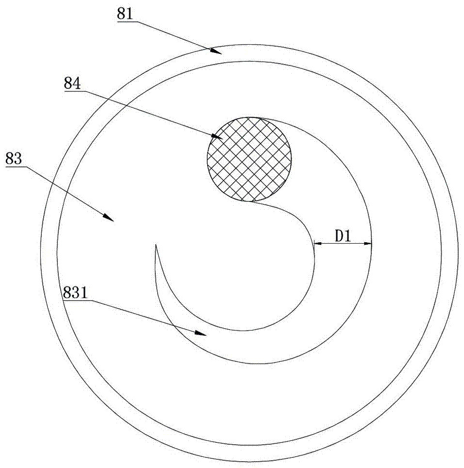 Pulverizer structure with secondary pulverizing function and pulverizer