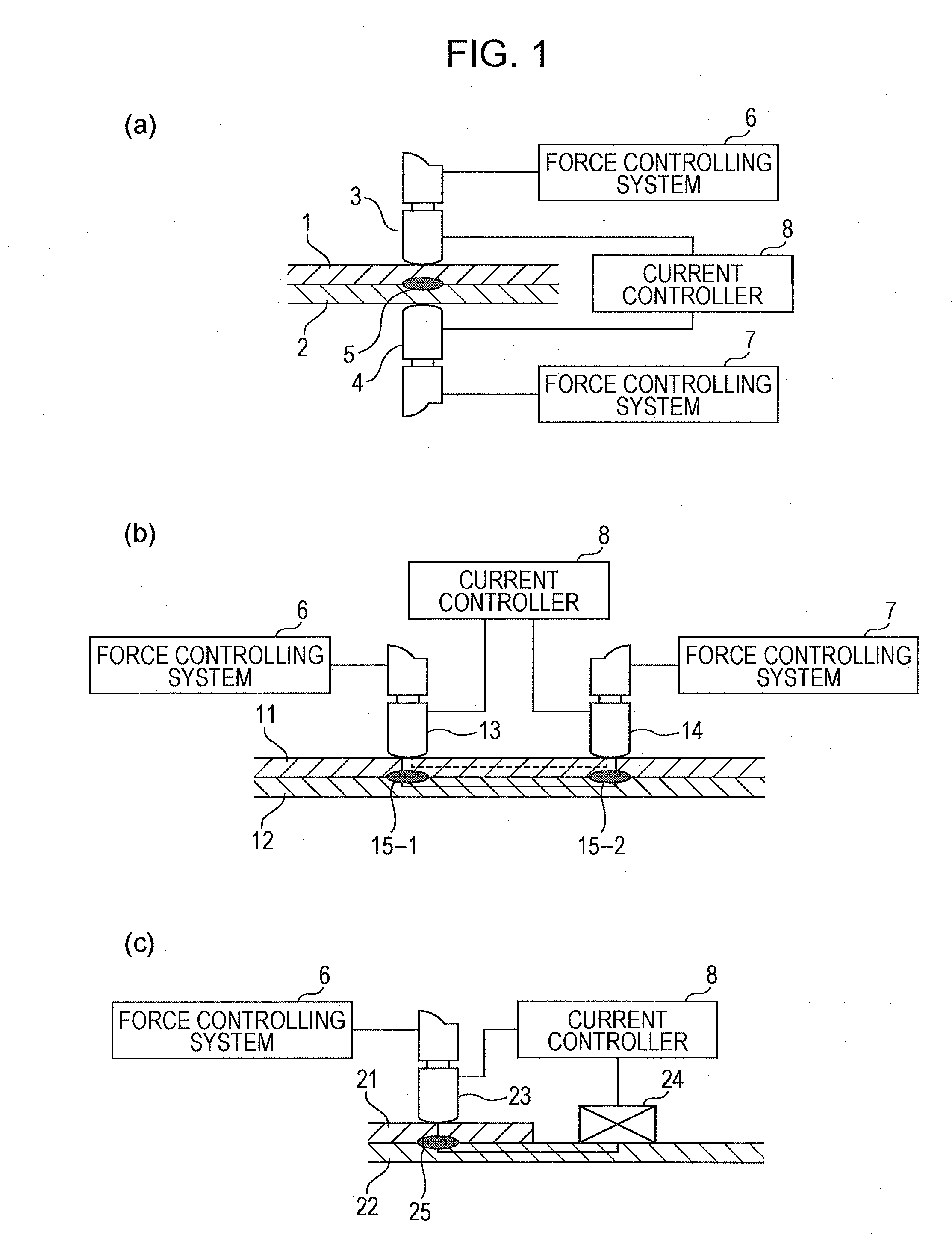 Indirect spot welding apparatus