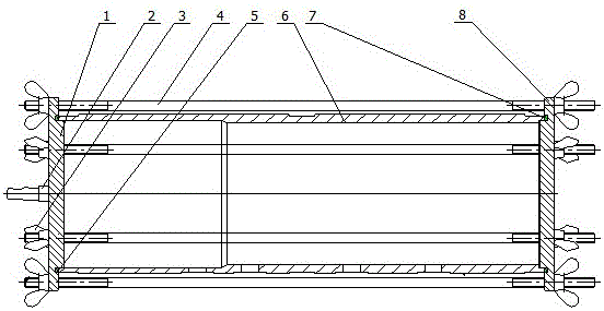 Sealing performance detecting device of cylindrical part