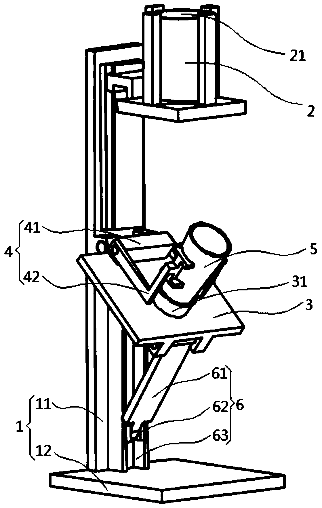 Preparation device of semisolid slurry