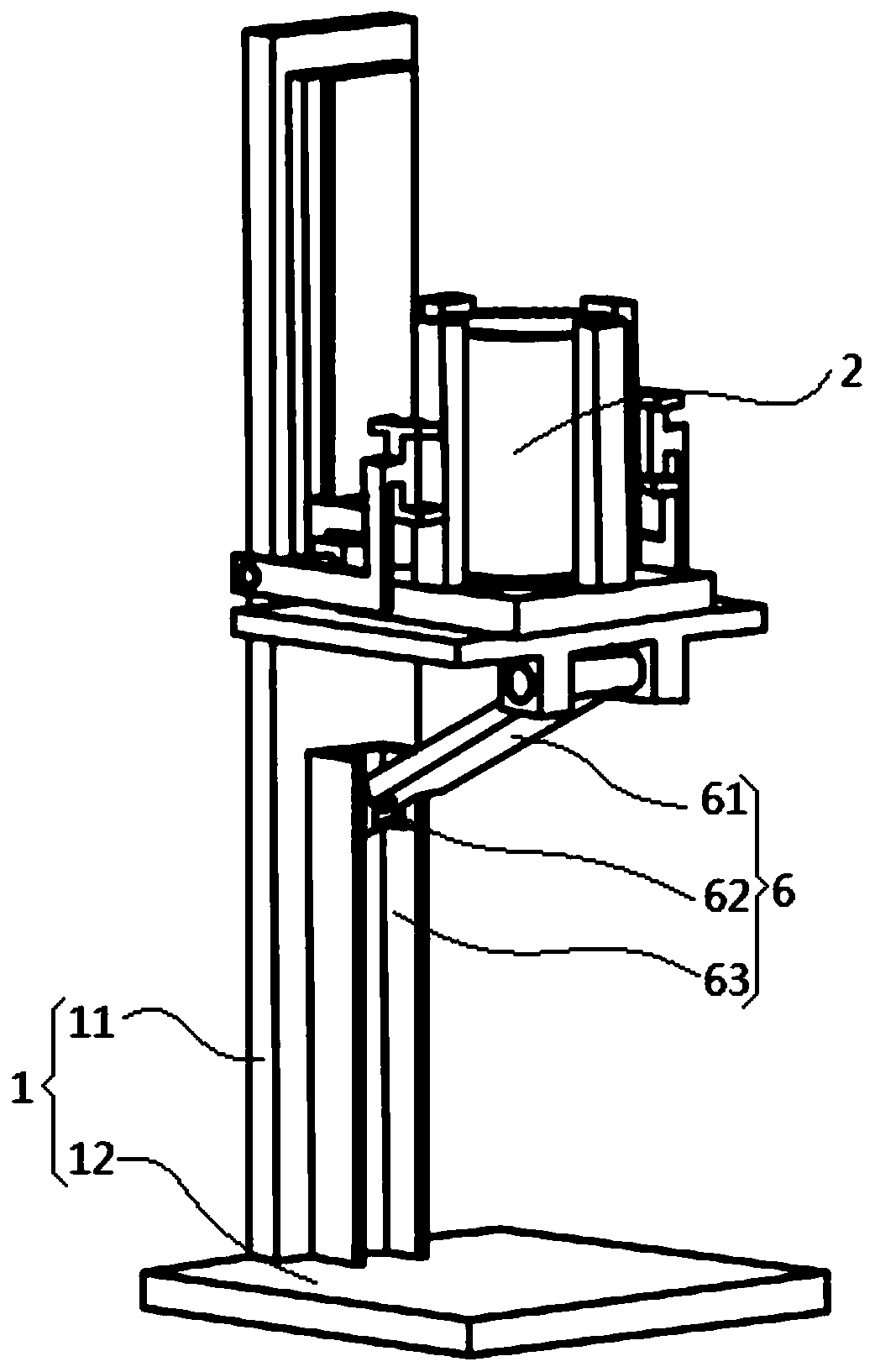 Preparation device of semisolid slurry