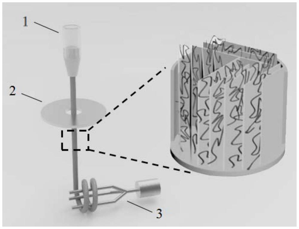 Preparation method, product and application of superhydrophobic porous fiber with oriented pore structure