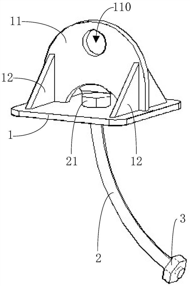 Dismantling device for negative ring segment and dismantling method of negative ring segment