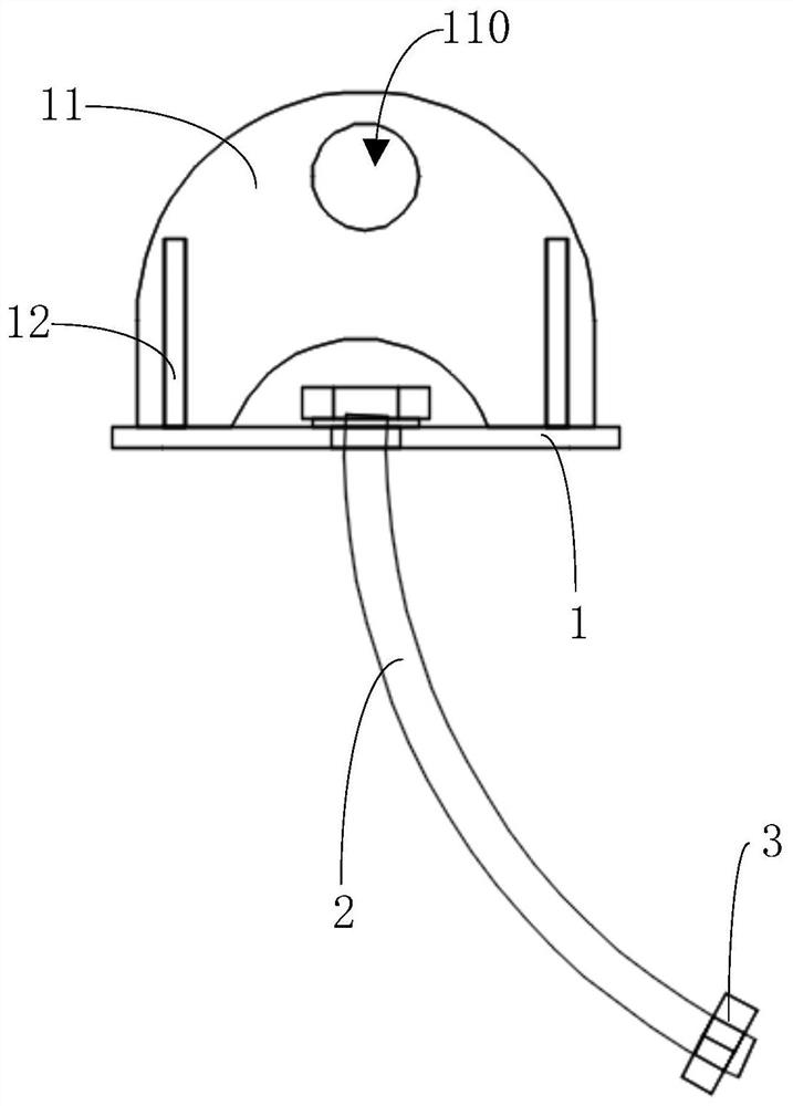 Dismantling device for negative ring segment and dismantling method of negative ring segment