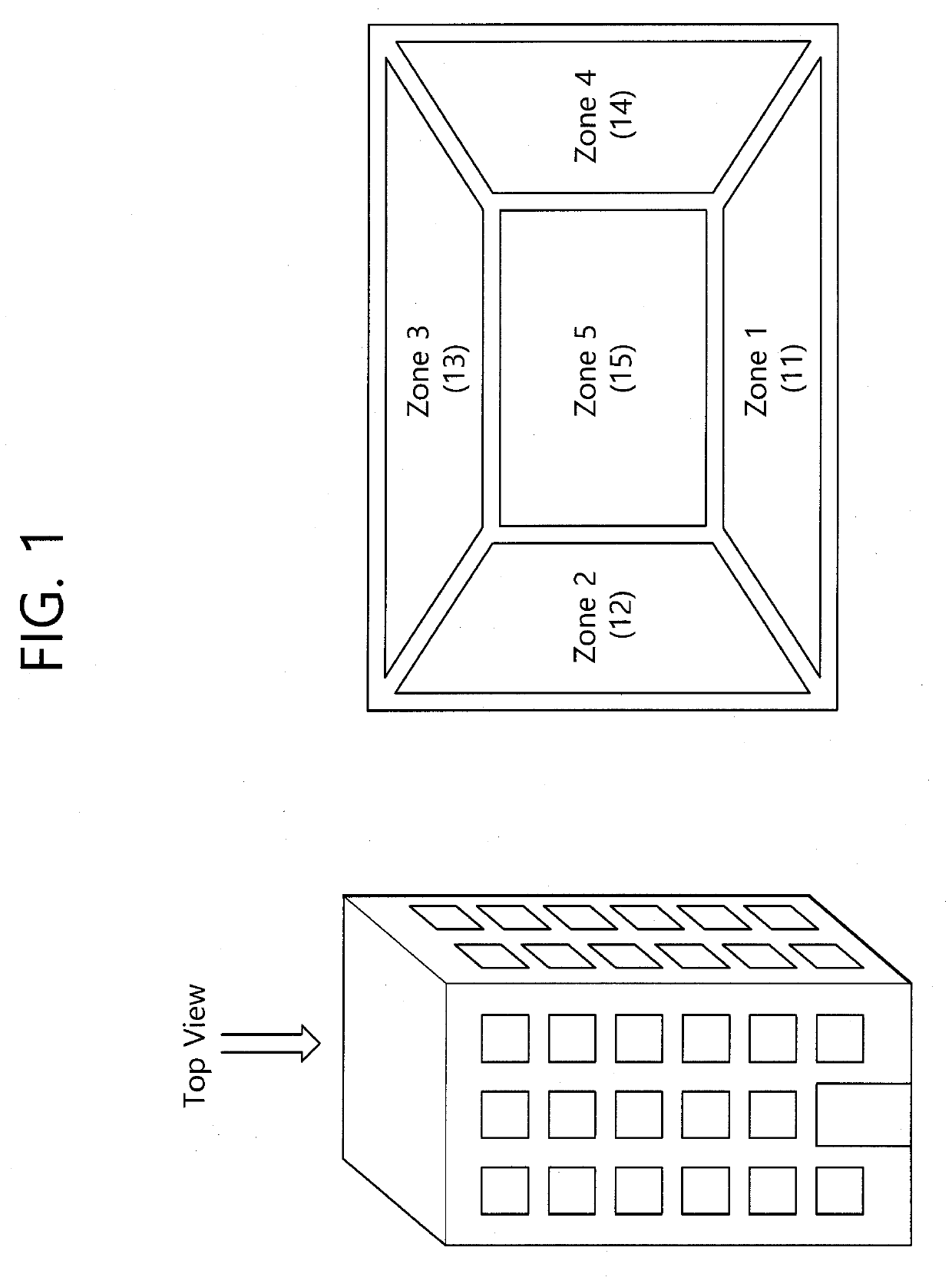 Method and device for controlling power supply to heating, ventilating, and air-conditioning (HVAC) system for building based on target temperature