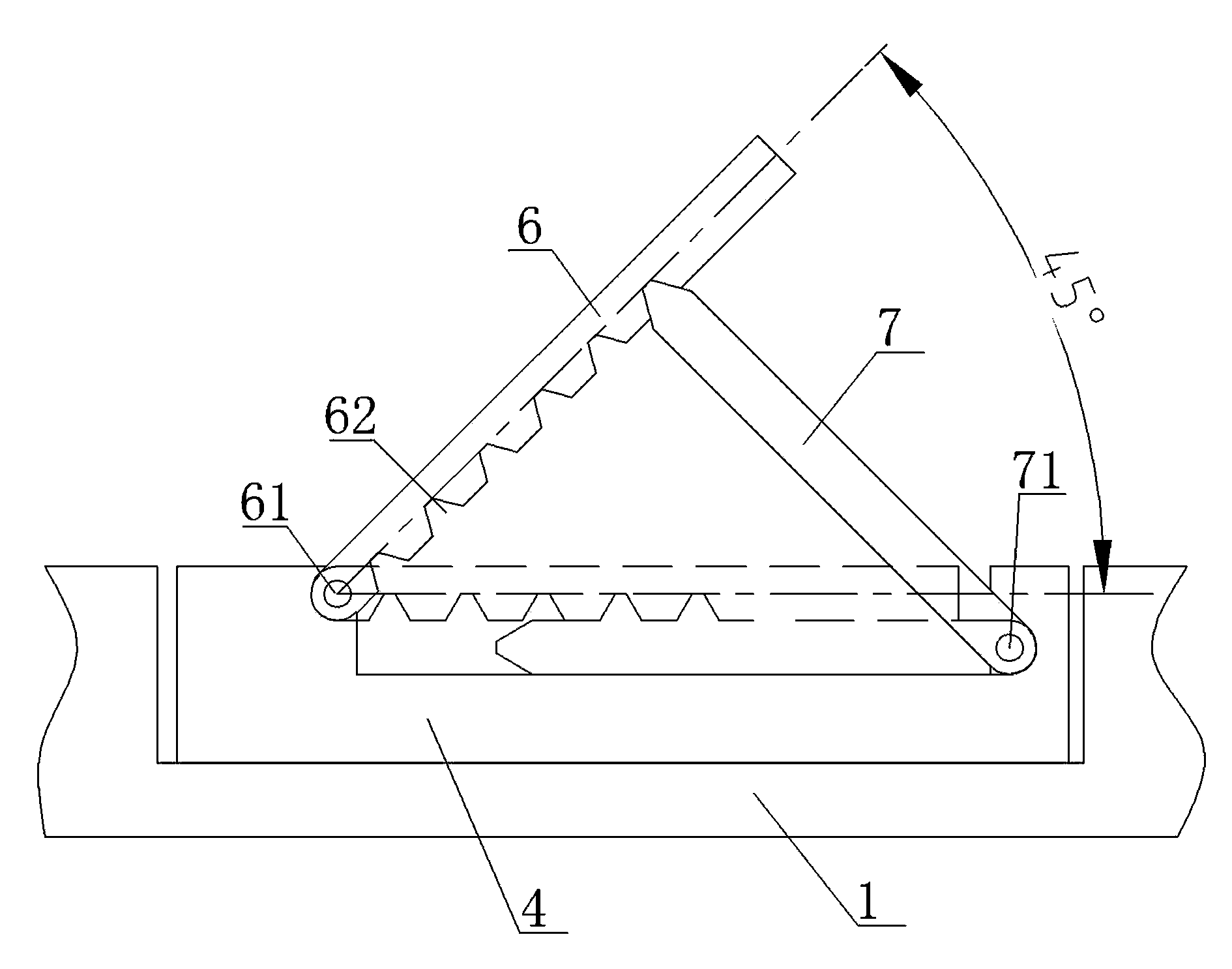 Hemiplegia balancing training instrument