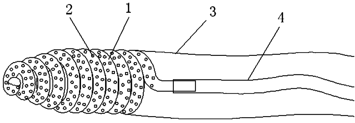 Deep negative pressure drainage flusher