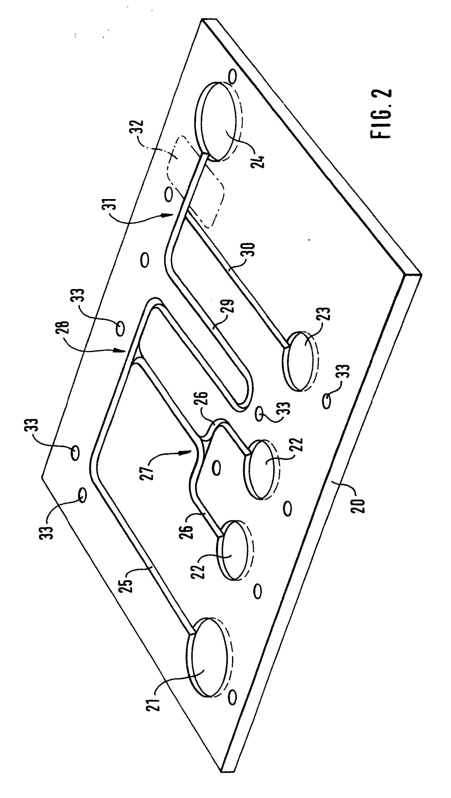 Apparatus for the operation of a microfluidic device