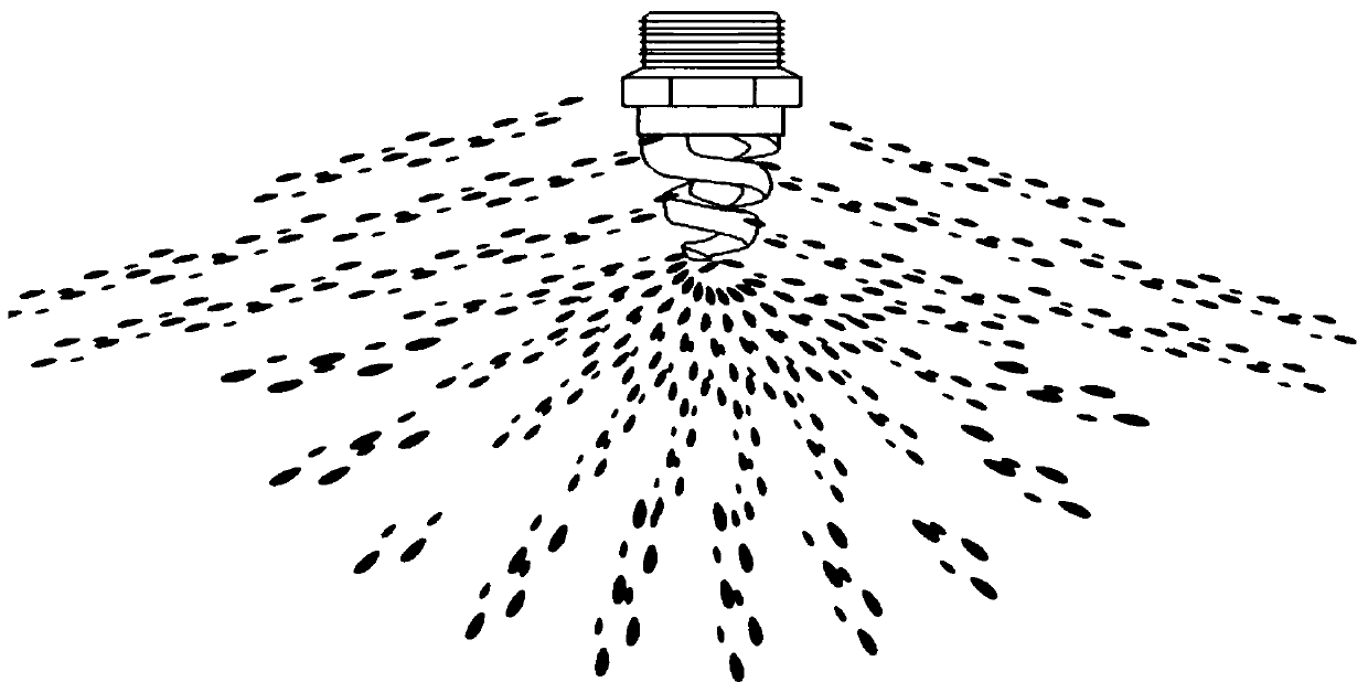 Point source type spaced grouting damage reducing method by roof caving crack expansion filling and directional drilling