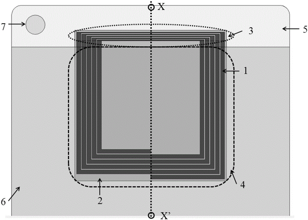 Near-field communication antenna device