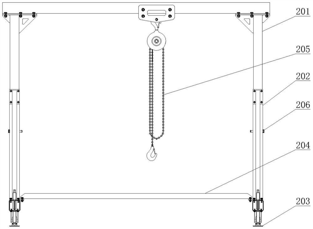 Conveying tool for withstand voltage test instrument of ultra-high voltage electrical equipment