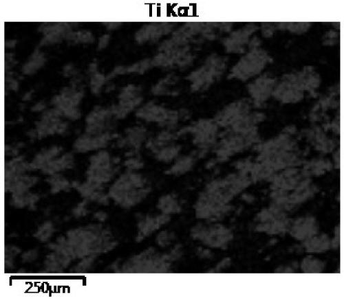 Al-Ti-B target material and powder solid phase alloying sintering method thereof