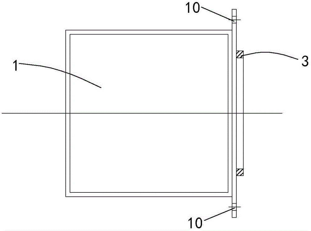 Photovoltaic backboard chloride ion permeability testing method and device