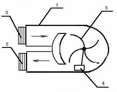 Card-plugged water meter self-charging device