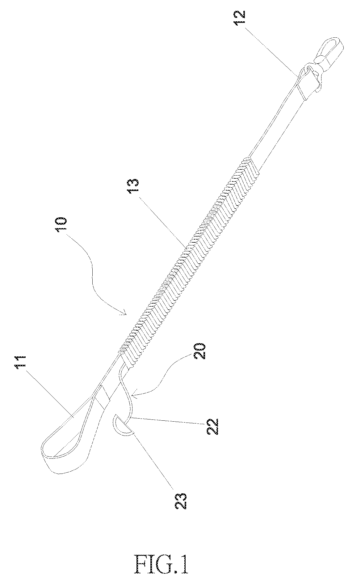 Pet leash structure