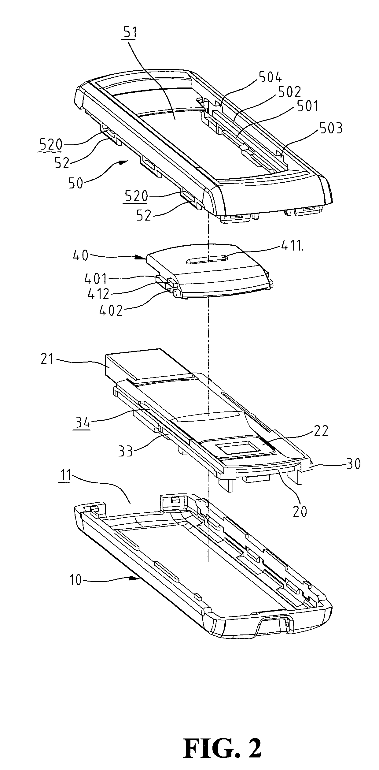 Structure for USB flash drive