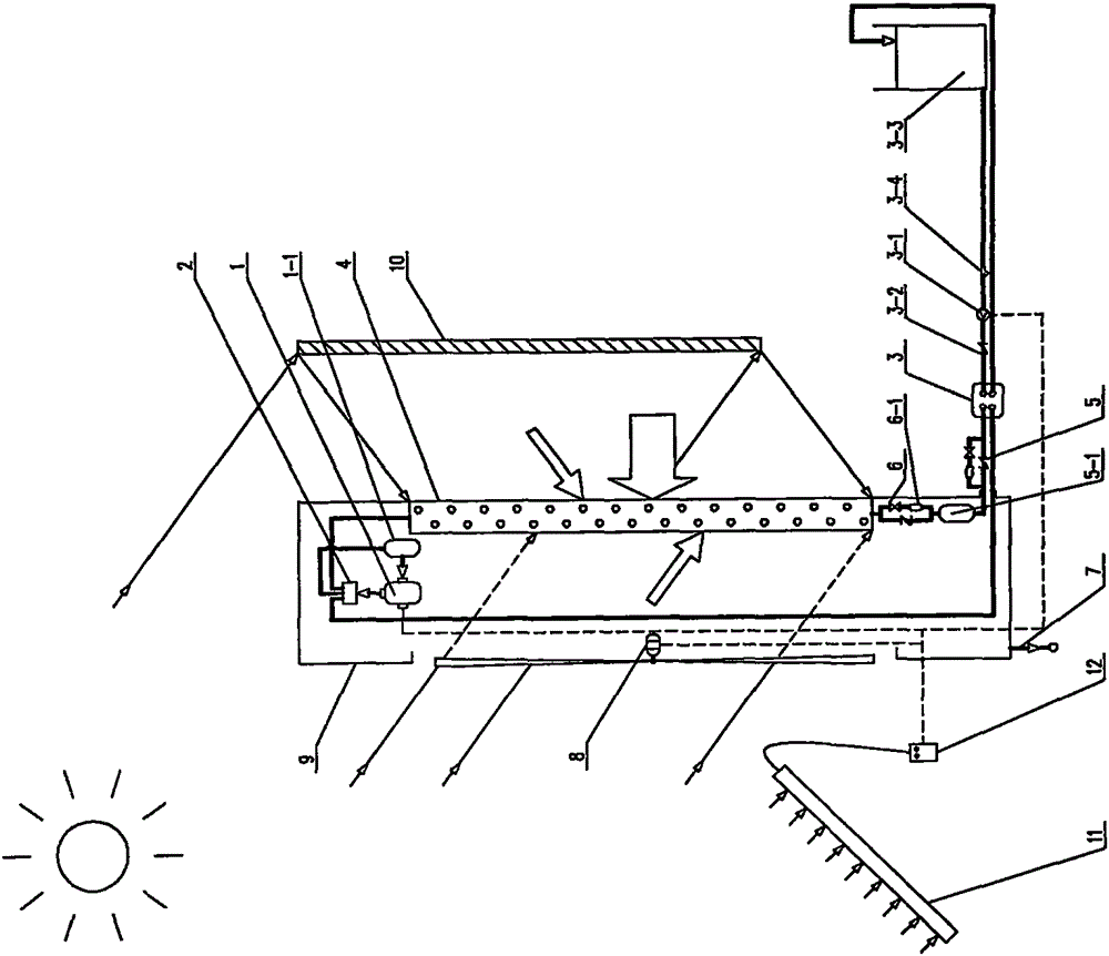 Heat pump water heater driven by air-solar hybrid source