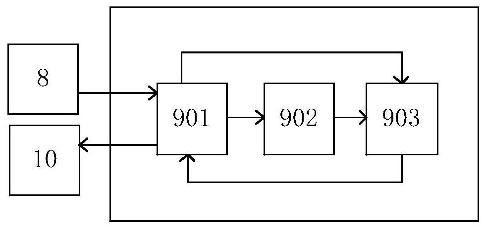 Short burst spread spectrum satellite signal receiving device