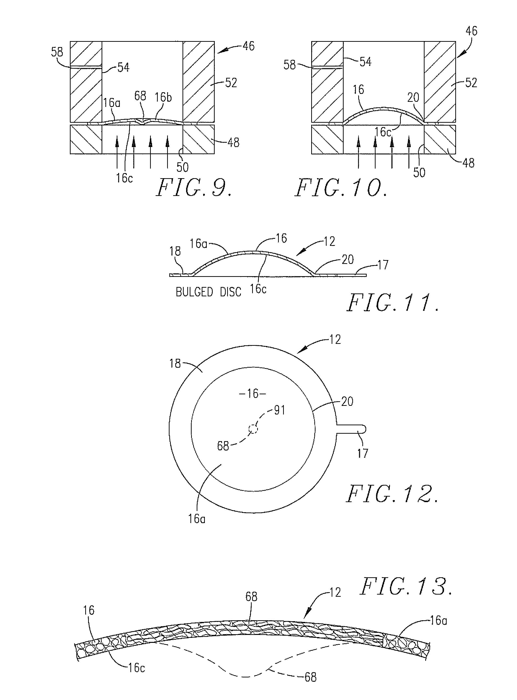 Rupture disc with machined line of opening