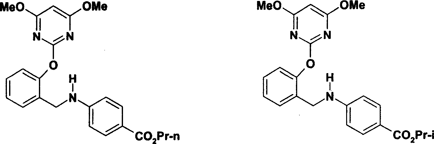 Herbicide composition used for rape field contg. propyl-ester nitorfen and iso-propyl-ester nitrofen