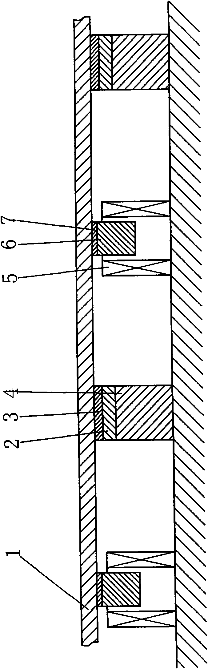 Power generating guide rail