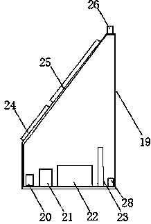 Tower crane with monitoring system