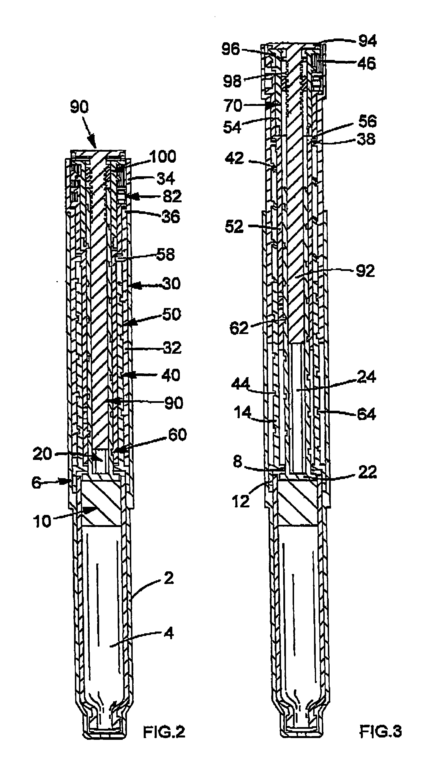 Drive mechanisms suitable for use in drug delivery devices