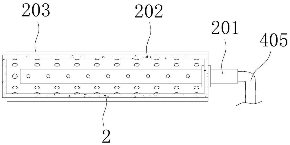 Roller coating device with splash-proof function