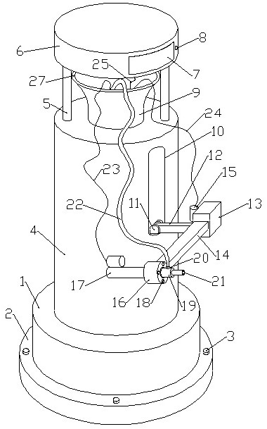 A robot intelligent refueling equipment