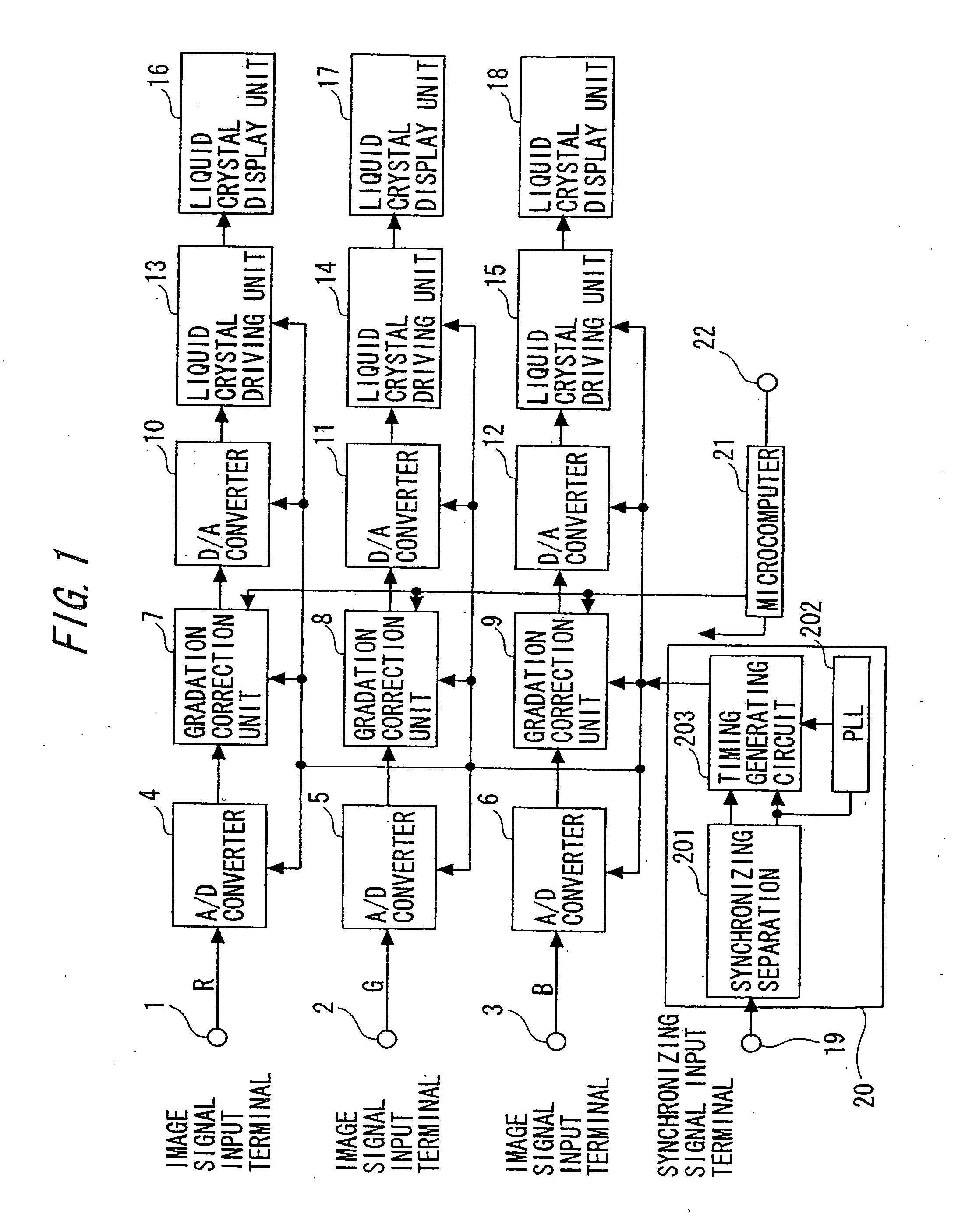 Image display apparatus and correction apparatus thereof