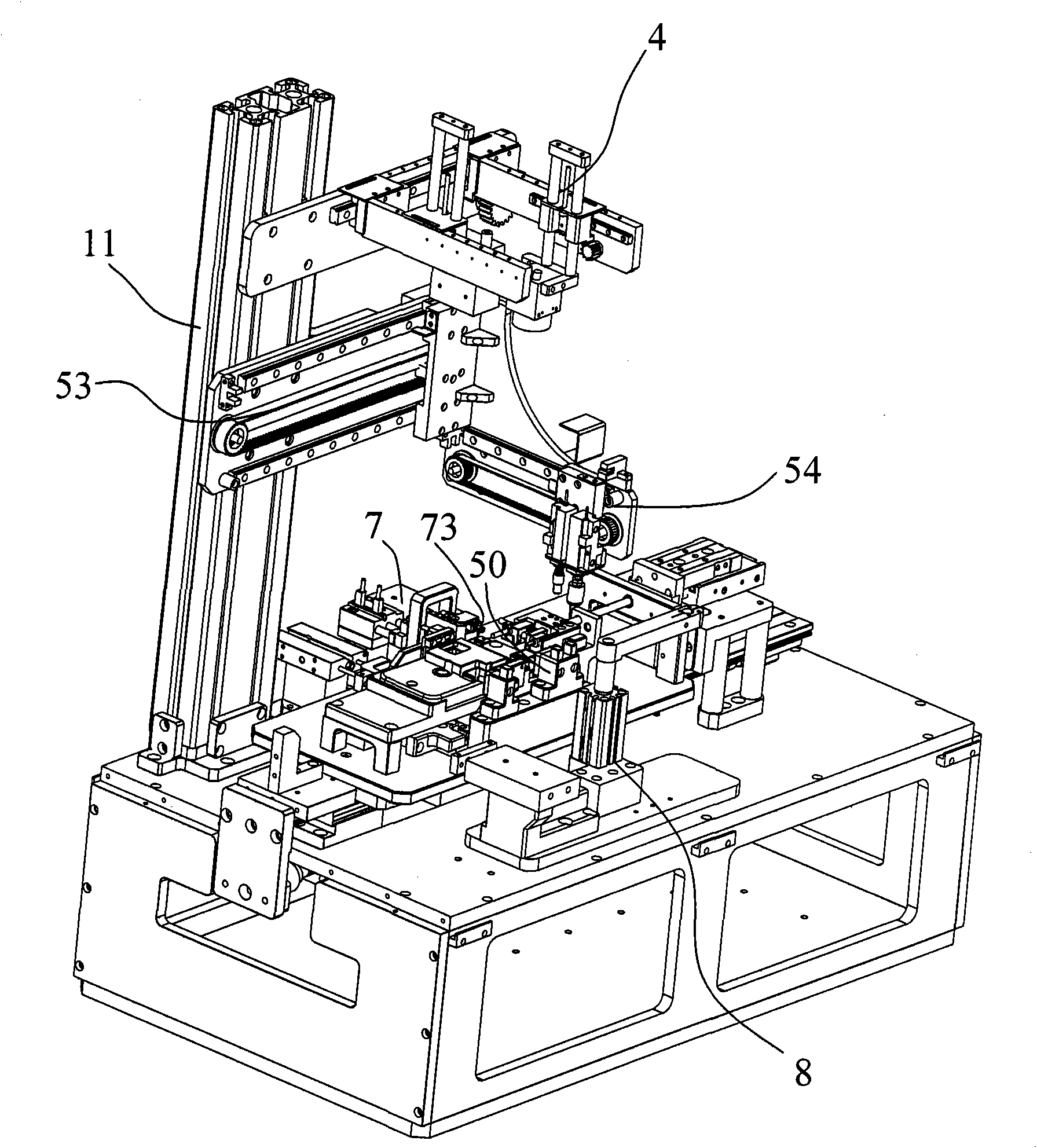 Mobile phone testing machine