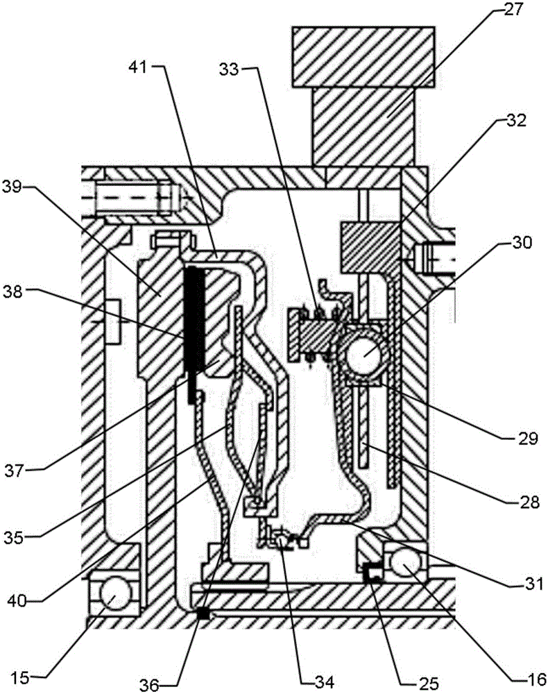 Blade electric vehicle integrated two-shift automatic electric drive assembly