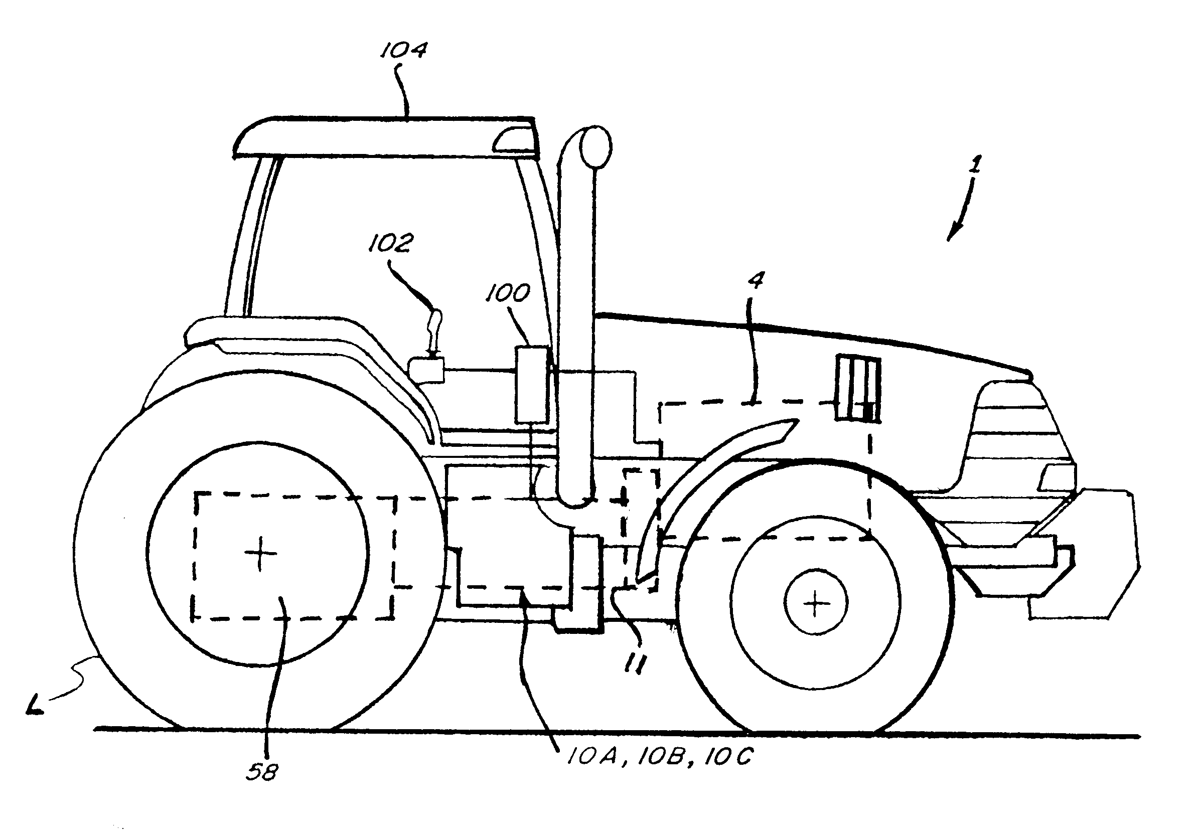 Proportional Parking Brake Control In Cooperation With Operation Of A Conntinuously Variable Transmission