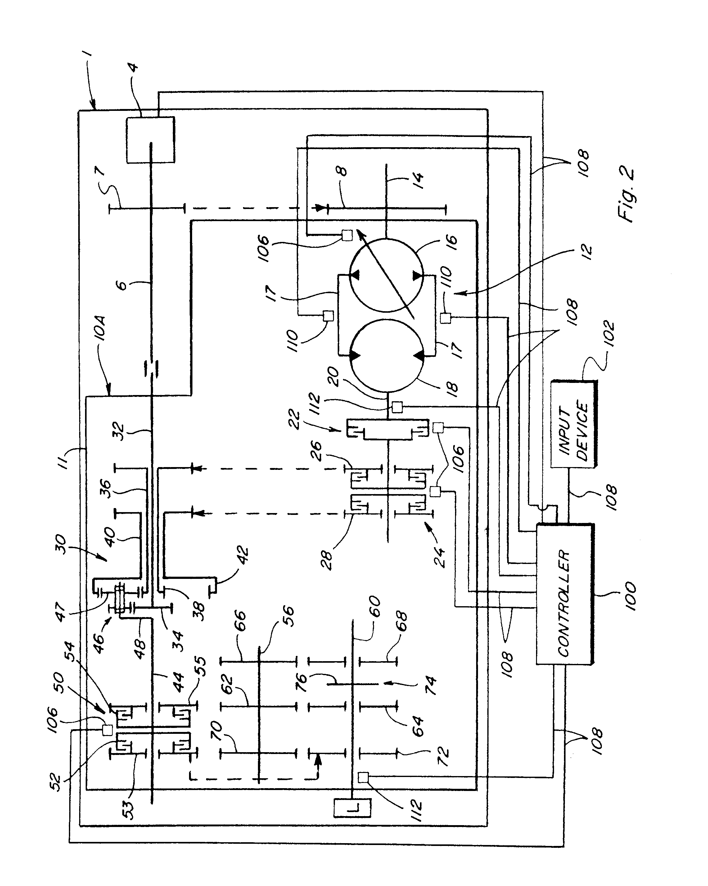 Proportional Parking Brake Control In Cooperation With Operation Of A Conntinuously Variable Transmission