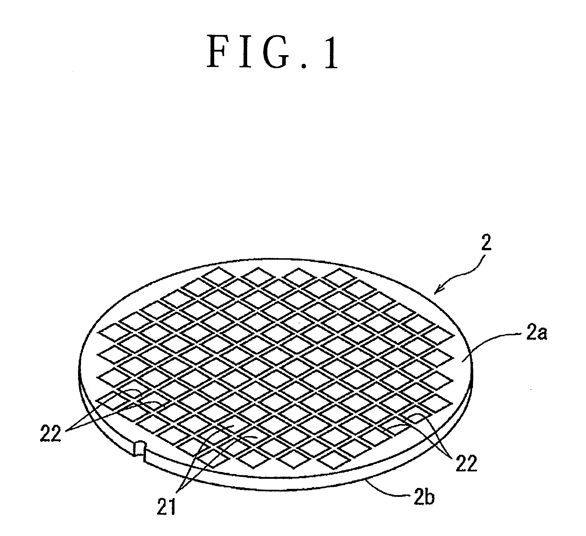 Wafer processing method including a filament forming step and an etching step