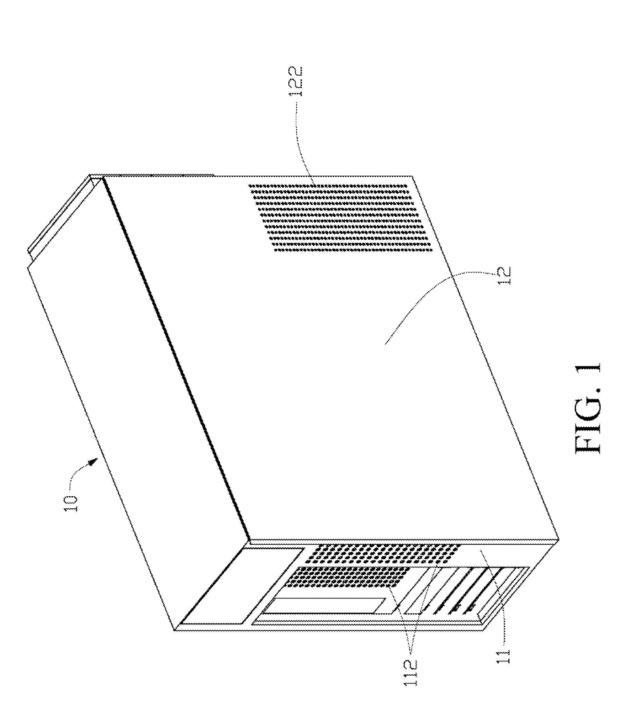 Computer having apparatuses for cooling elements