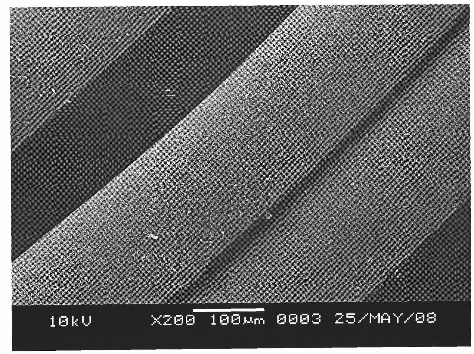 Complex fiber with high conductivity, high elasticity and stress sensing property and preparation thereof