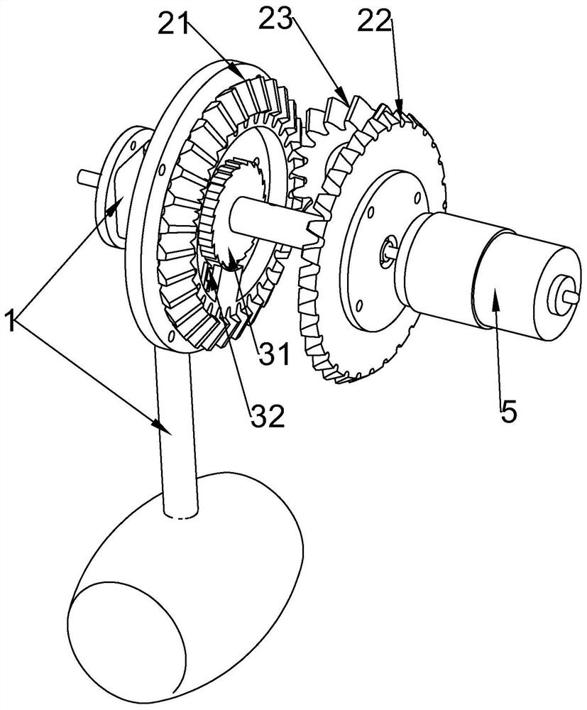 Wave energy power generation device